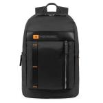 Piquadro PQ-Bios Laptoprucksack 15,6" und Flaschen-/Schirmtasche schwarz jetzt online kaufen