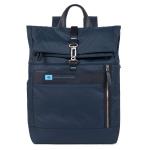 Piquadro PQ-Bios Roll Top Laptoprucksack 15,6" Ultramarinblau jetzt online kaufen