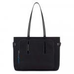 Piquadro PQ-RY Große Damenlaptoptasche 14" aus rezykliertem Stoff jetzt online kaufen