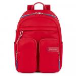 Piquadro PQ-RY Laptoprucksack 13" aus rezykliertem Stoff Rot jetzt online kaufen