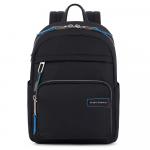 Piquadro PQ-RY Laptoprucksack 13" aus rezykliertem Stoff Schwarz jetzt online kaufen