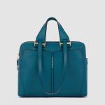 Piquadro Ray Damen Laptoptasche 14" verde petrolio jetzt online kaufen