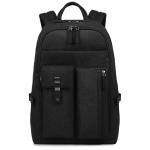 Piquadro Yukon Erweiterbarer Laptoprucksack 15,6" schwarz jetzt online kaufen