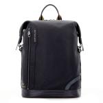 SCHARLAU Slackline BLONDIN Leder-Rucksack für 15,6" Laptopfach Black jetzt online kaufen