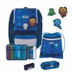 Scout Genius Exklusiv Safety Light Schulranzen-Set 5-teilig mit Sportbeutel Funny Freaks jetzt online kaufen