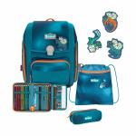 Scout Genius Exklusiv Superflash Schulranzen-Set 4-teilig mit Sportbeutel Seadragon jetzt online kaufen