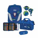 Scout Sunny II 4-teilige Schulranzen-Set, Kollektion 2021/2022 Flying Monsters jetzt online kaufen