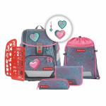 Step by Step 2IN1 PLUS Schulranzen-Set, 6-teilig Glitter Heart Hazle jetzt online kaufen