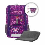 Step by Step Kinderrucksack KID SHINE Rucksack-Set, 3-teilig inkl. Sitzkissen Butterfly Night Ina jetzt online kaufen