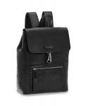 The Bridge Alberto Leder-Rucksack Schwarz/Ruthenium jetzt online kaufen