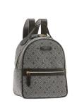 The Bridge Anna Leder-Rucksack 30cm Schwarz/Gold jetzt online kaufen