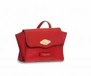 The Bridge Barbara Schultertasche 04331201 Ribes-Rot/Gold jetzt online kaufen