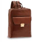 The Bridge Dante Leder-Rucksack 42cm Braun/Gold jetzt online kaufen