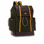 The Bridge Loden Capsule Rucksack 0601125F Braun/Grün Loden/Dunkles Ruthenium jetzt online kaufen