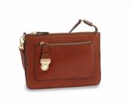 The Bridge Rustici Schultertasche 04394201 Braun/Gold jetzt online kaufen