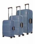 Travelite Korfu Trolley-Set  L/M/S, 4 Rollen Marine jetzt online kaufen