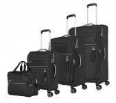 Travelite MIIGO Set 4w L exp./M exp./S +Bordtasche Nachtschwarz jetzt online kaufen