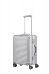 Travelite Next Aluminium-Trolley S, Cabin Size, 4 Rollen Silber jetzt online kaufen