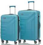 Travelite Vector 2-tlg. Koffer-Set, 4w L/M erw. Türkis jetzt online kaufen