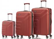 Travelite Vector 3-tlg. Koffer-Set, 4w L/M/S Koralle jetzt online kaufen