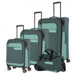 Travelite Viia Trolley-Set 4-Rad L erw./M erw./S/Reisetasche Eukalyptus jetzt online kaufen