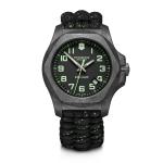 Victorinox I.N.O.X. Carbon 43mm Herrenuhr black dial, black paracord strap jetzt online kaufen