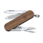 Victorinox Classic SD Wood, 5 Funktionen, kleines Taschenmesser Braun jetzt online kaufen