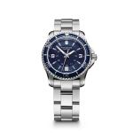 Victorinox Maverick Small Damen Taucheruhr  blue bezel, blue dial, silver stainless steel bracelet jetzt online kaufen