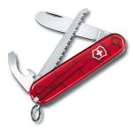 Victorinox My First Victorinox H, 84 mm, Kindertaschenmesser rot transparent jetzt online kaufen