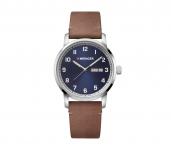 Wenger Attitude Multifunktionale Sportuhr blau, silber, braun jetzt online kaufen