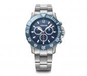 Wenger Seaforce Chrono 43mm Herrenuhr blau/silber jetzt online kaufen