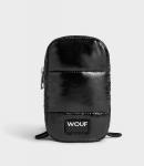 Wouf Quilted Collection Crossbody Phone Bag -Glossy Black jetzt online kaufen