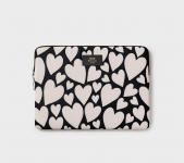 Wouf Tech Sleeves Laptop 13" Recycled Collection Black Love jetzt online kaufen