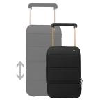 Kabuto Smart Carry on, erweiterbar, mit Powerbank und Fingerabdruck-Schloss Black - Champagne jetzt online kaufen