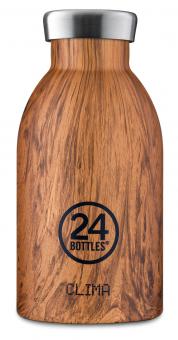24Bottles® Clima Bottle Deep Nature 330ml Sequoia Wood