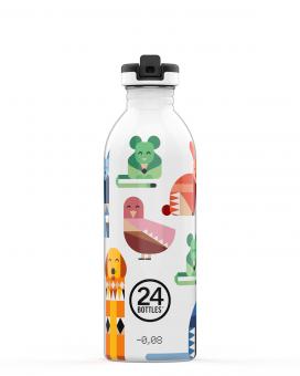 24Bottles® Urban Bottle Kids  500 ml mit Sport Lid Best Friends