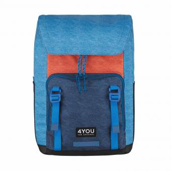 4YOU - 4 THE REEFS Schulrucksack Dunkelblau