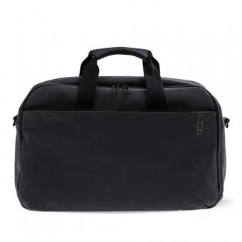 A E P Workbag *Sleek* Leather Business Work Bag mit Laptopfach Charcoal Black
