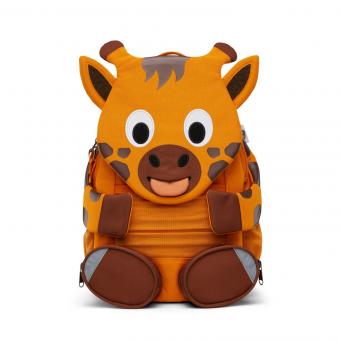 Affenzahn Großer Freund Giraffe -Kindergartenrucksack orange