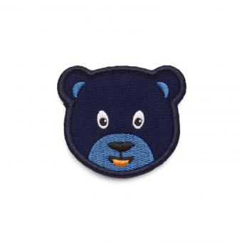 Affenzahn Individualisierung Klett Badge "Bär" Blau