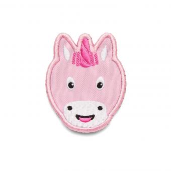 Affenzahn Individualisierung Klett Badge "Einhorn" Pink