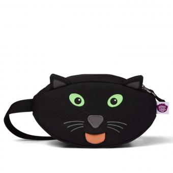 Affenzahn kleine Tasche "Schwarzer Panther" Bauchtasche schwarz