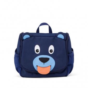 Affenzahn Kulturtasche Bär Blau