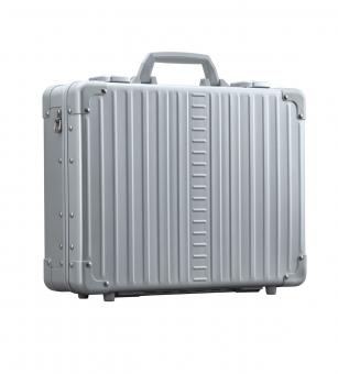Aleon Business Attaché 17" Laptop Case, 33 cm Silber