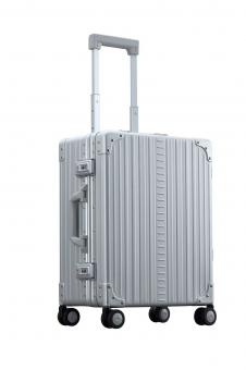 Aleon Carry-On Domestic 21", mit Kleidersack Silber