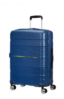 American Tourister Funstripe Handgepäck Trolley 55cm mit 4 Rollen Navy