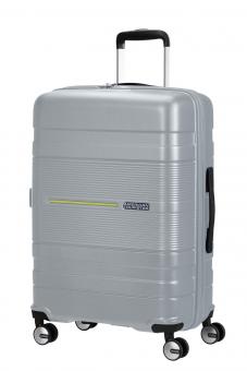 American Tourister Funstripe Trolley 66cm mit 4 Rollen Silver