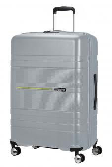 American Tourister Funstripe Trolley 76cm mit 4 Rollen Silver