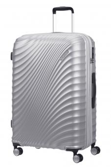 American Tourister Jetglam Trolley mit 4 Rollen 78cm erweiterbar Metallic Silver