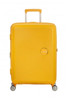 American Tourister Soundbox Trolley M 4R 67cm, erweiterbar Golden Yellow